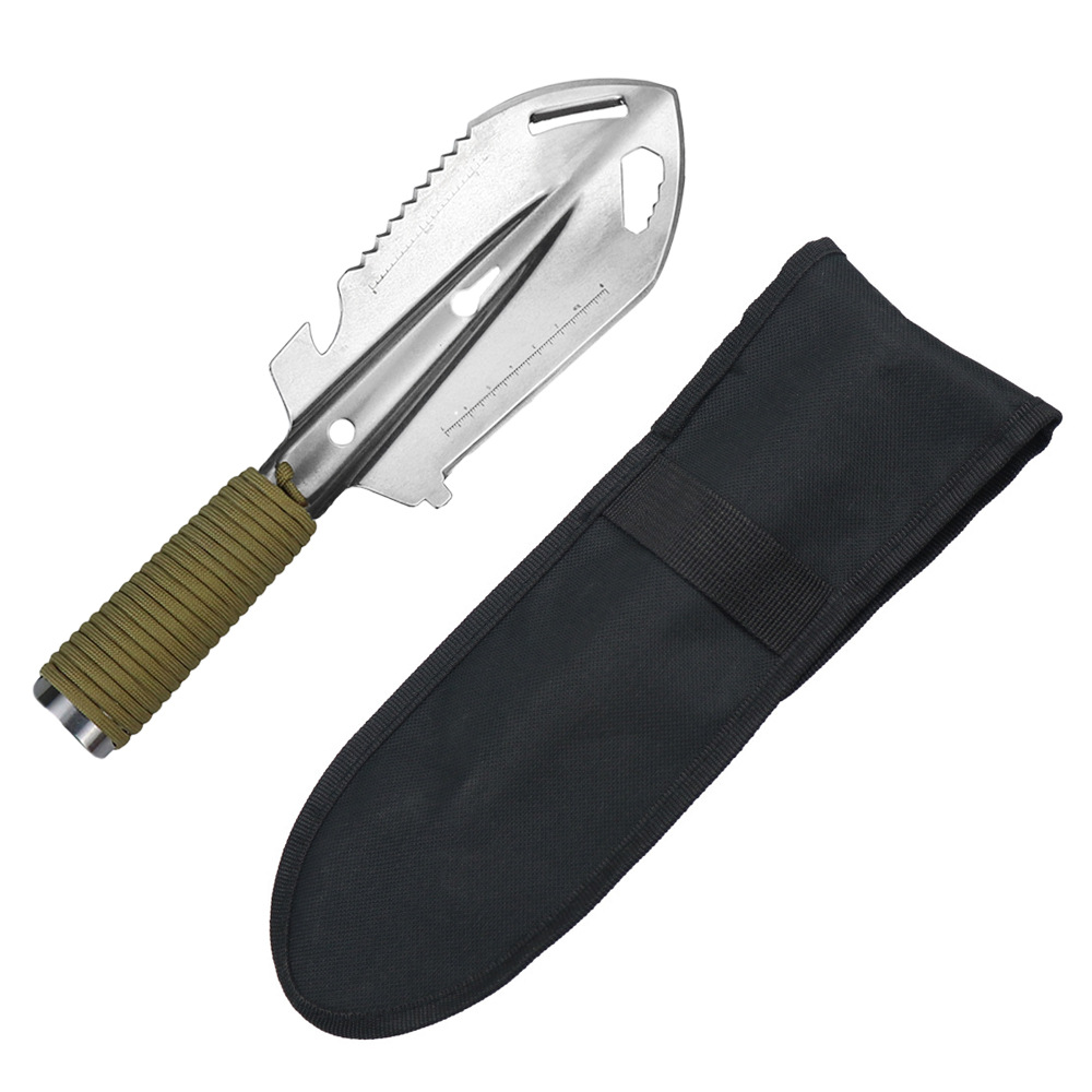 Soil Scoop Tool - Pelle d'ingénieur multifonctionnelle, pelle de camping