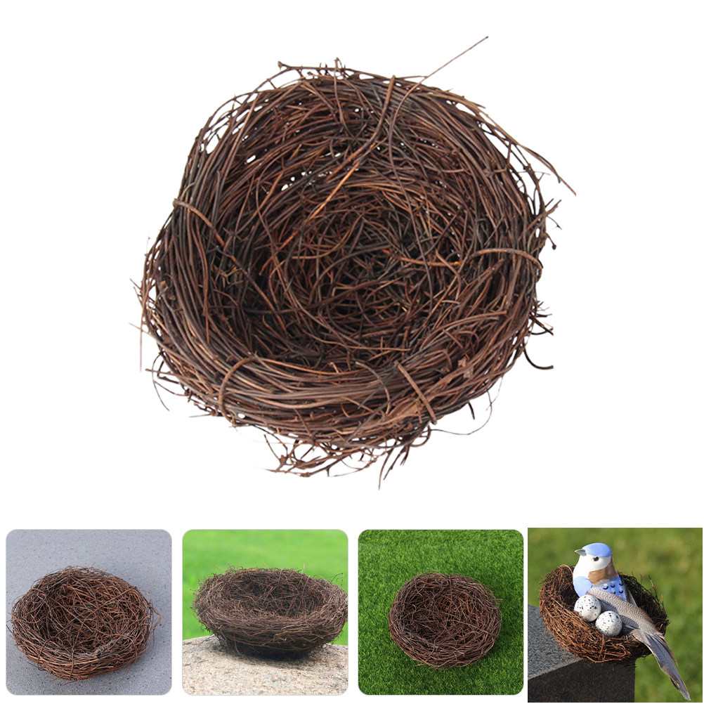 Bonsai Garden Photos - 2 pièces de nids d'oiseaux en