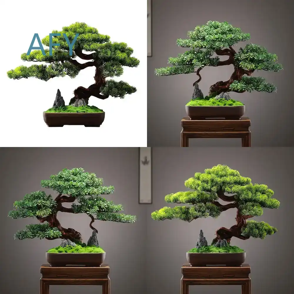 Bonsai Garden Entrance - Bonsaï de pin artificiel pour la