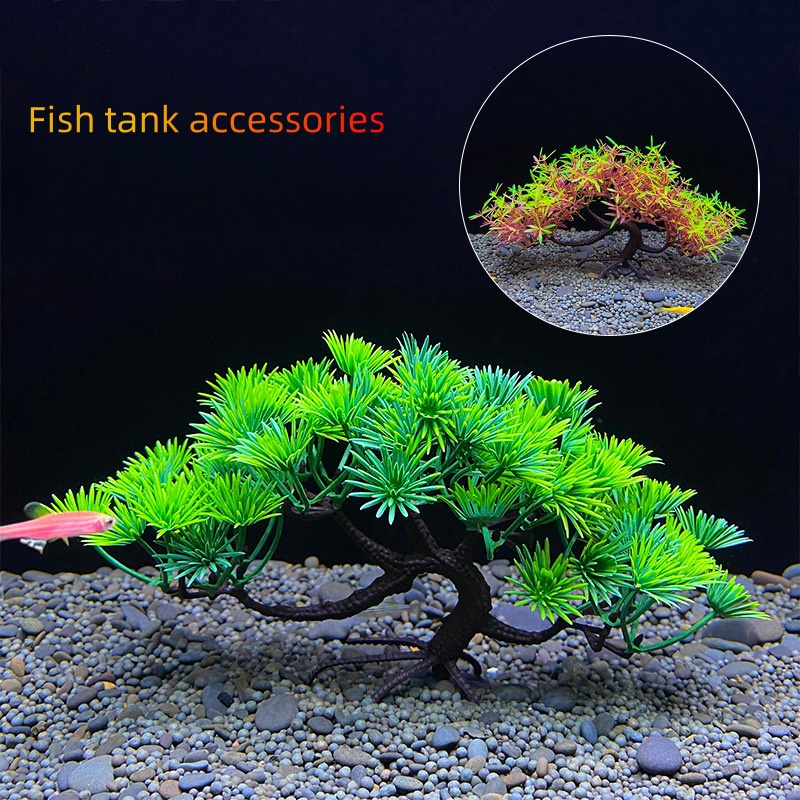 Bonsai Garden Sushi - Arbre bonsaï d'aquarium, plante, décoration d'aquarium,