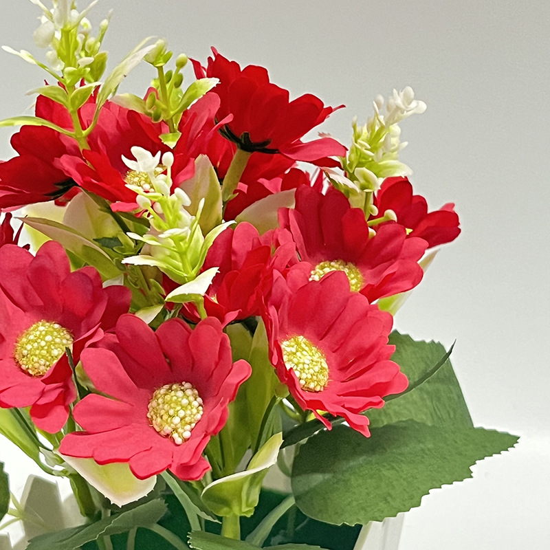 Chrysanthèmes artificiels en p - Bonsai Garden Entrance avis et prix