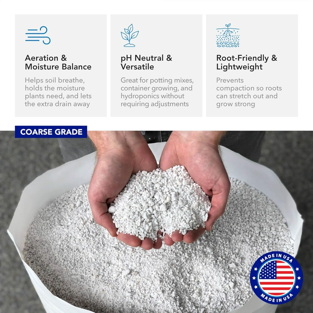 Perlite de qualité supérieure, - Horticulture Soil Perlite avis et prix