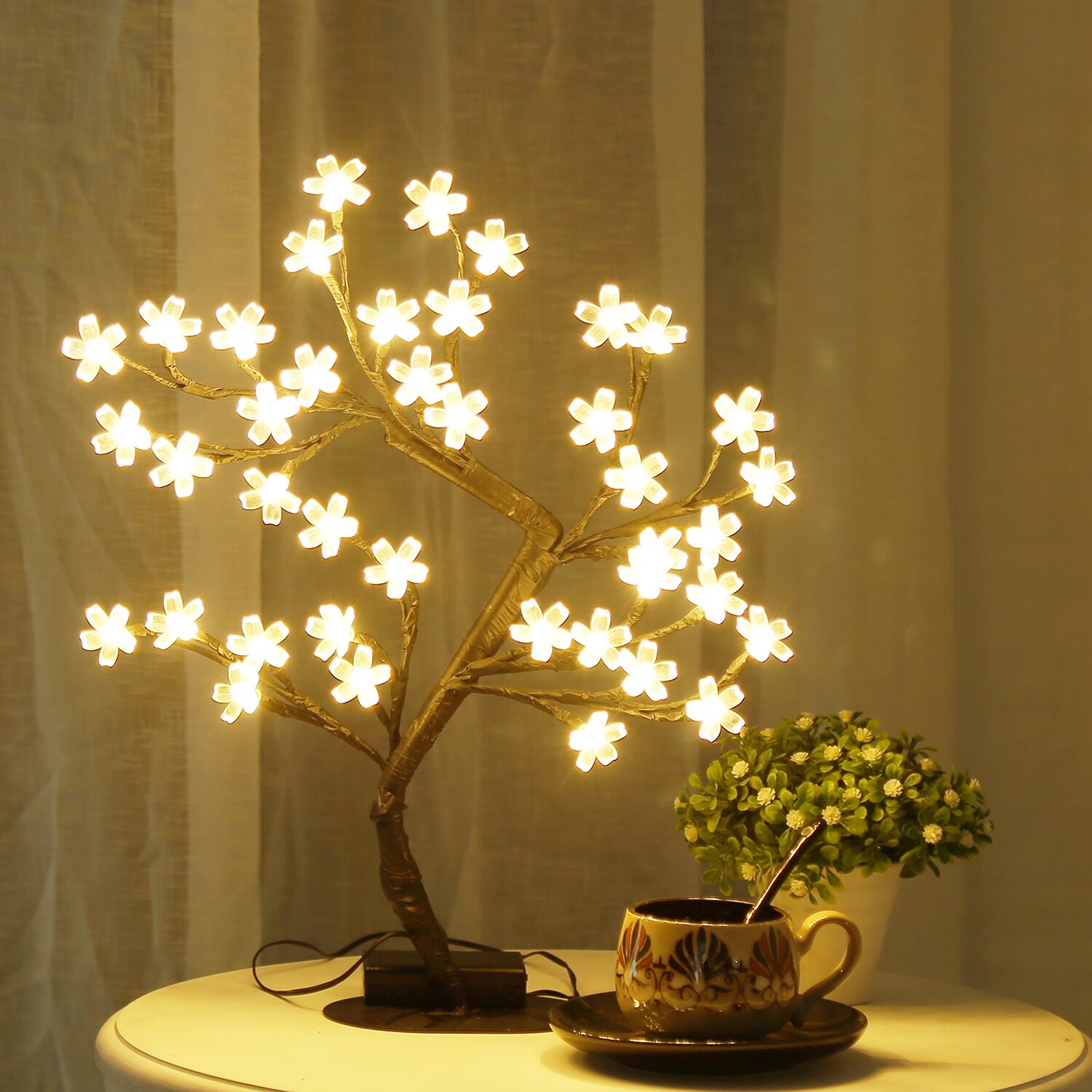 Lampe de bonsaï de fleurs arti - Bonsai Garden Sushi avis et prix