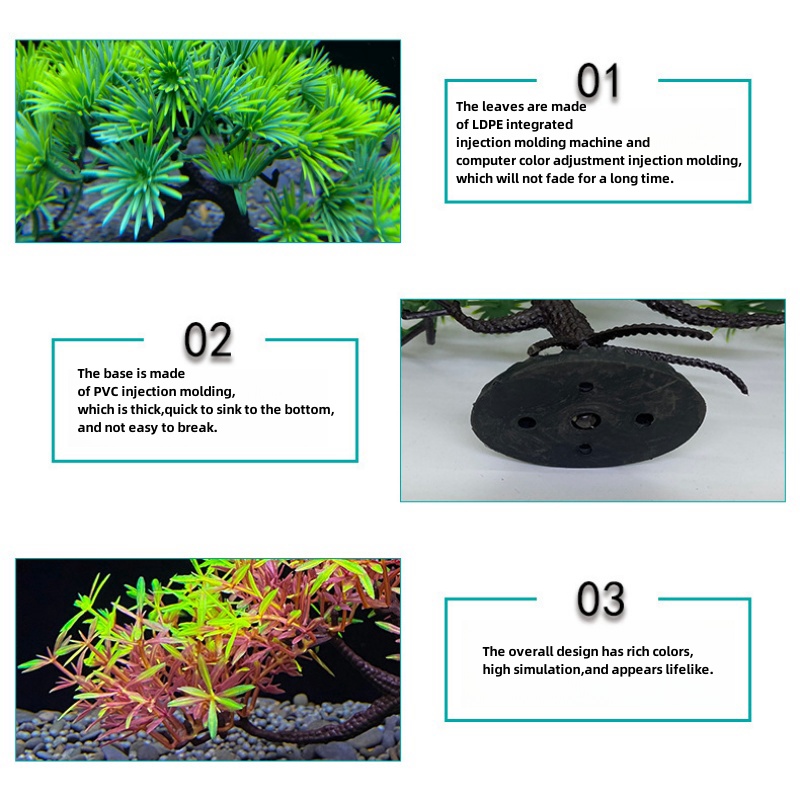 Arbre bonsaï d'aquarium, plant - Bonsai Garden Sushi avis et prix